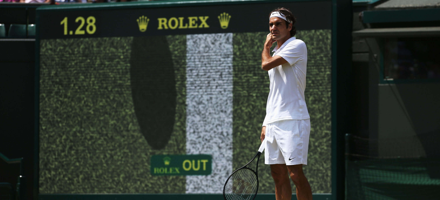 Roger Federer Hawk-Eye