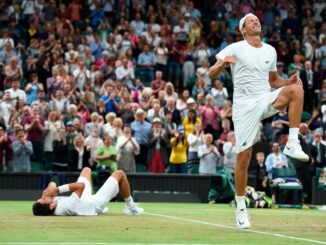 Łukasz Kubot i Marcelo Melo po triumfie w Wimbledonie
