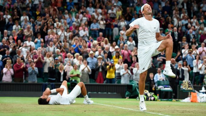 Łukasz Kubot i Marcelo Melo po triumfie w Wimbledonie