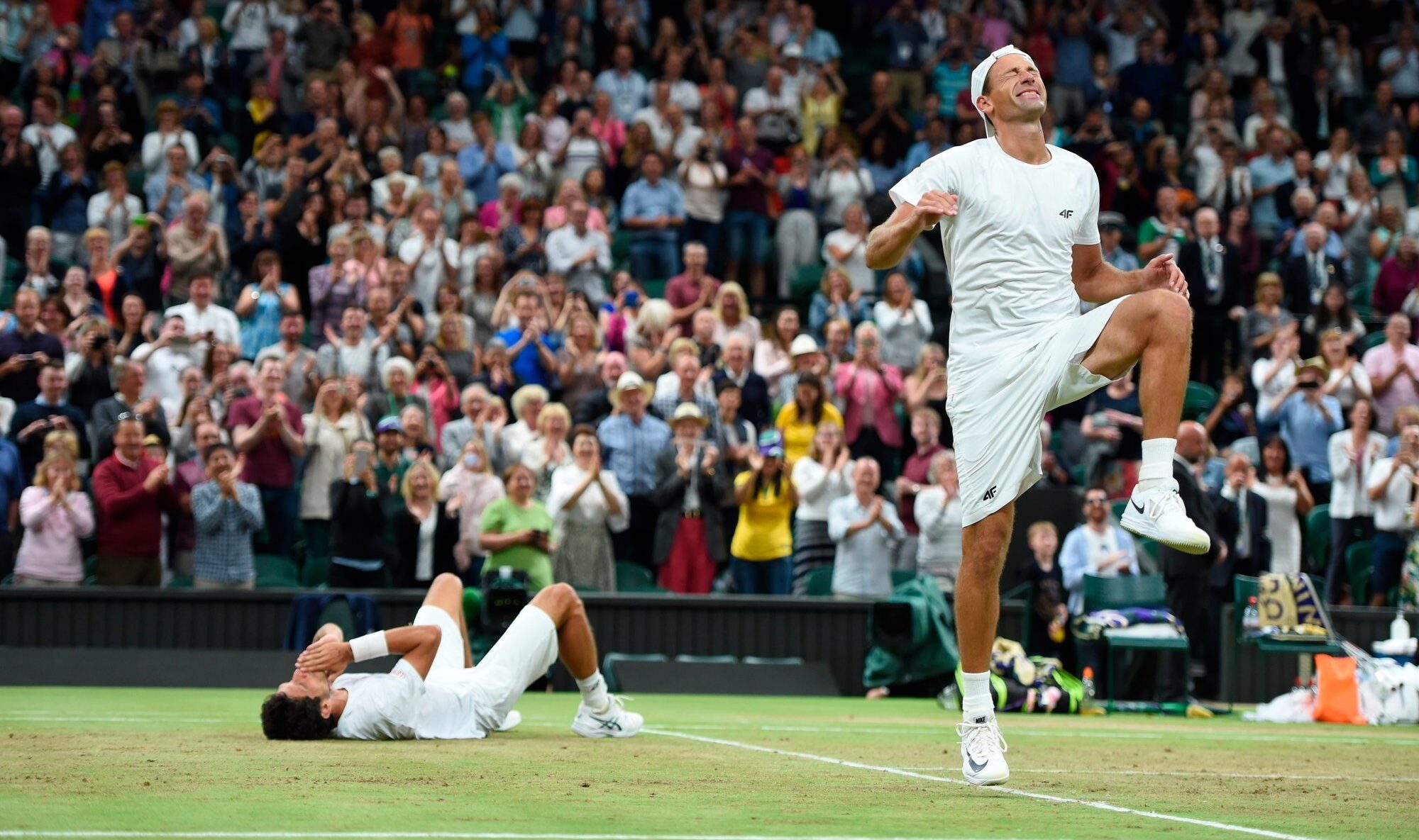 Łukasz Kubot i Marcelo Melo po triumfie w Wimbledonie
