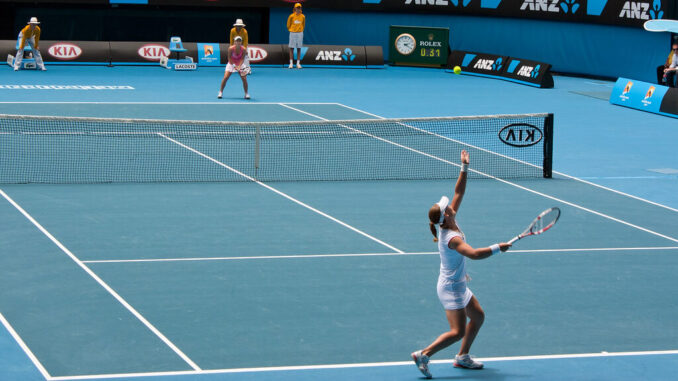 Australian Open 2011 - Samantha Stosur vs. Lauren Davis (fot. Rexness / flickr.com)
