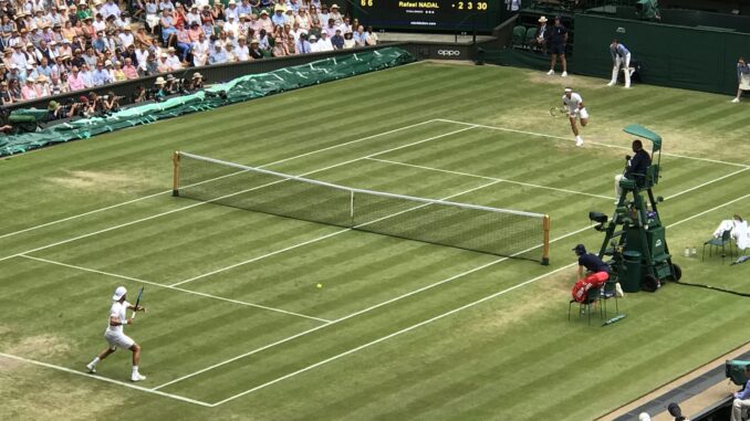 Rafa Nadal - Joao Sousa - Wimbledon 2019