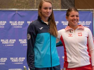 Jelena Rybakina i Weronika Falkowska