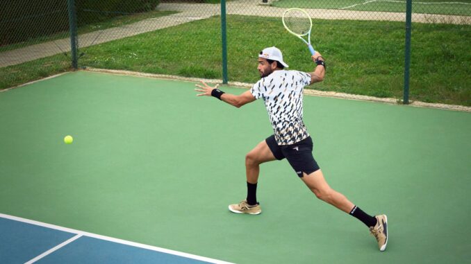 M. Berrettini materiał prasowy 3 Berrettini - asics