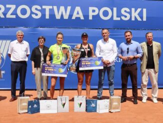 Ceremonia rozdania nagród za turniej pań