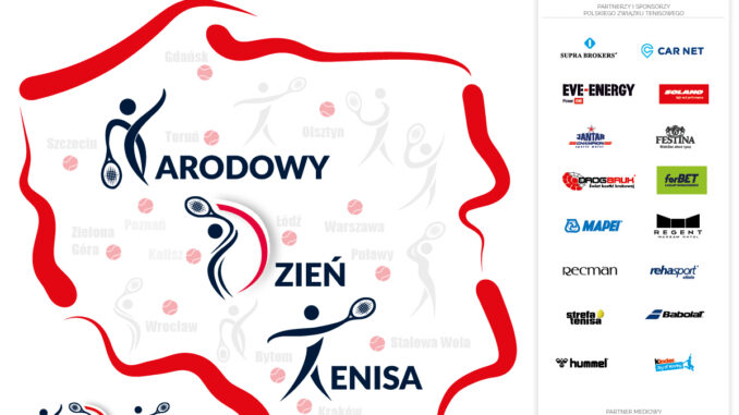 Oficjalna mapa Narodowego Dnia Tenisa 2023