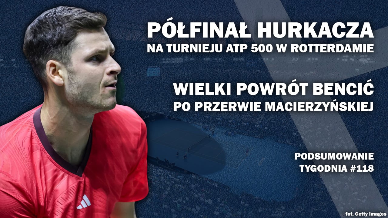 Hurkacz w półfinale ATP 500 Rotterdam! Hawkeye [WIDEO]