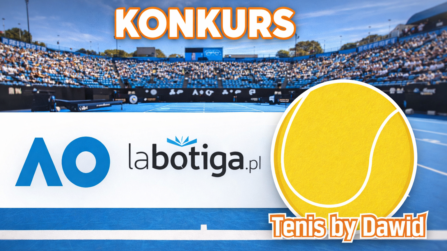 Wytypuj finalistów Australian Open 2026 i wygraj książkę tenisową!
