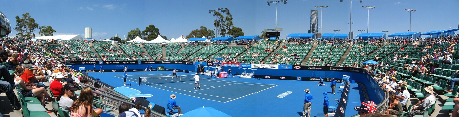 Korty twarde Australian Open w Melbourne – warunki gry na hardzie