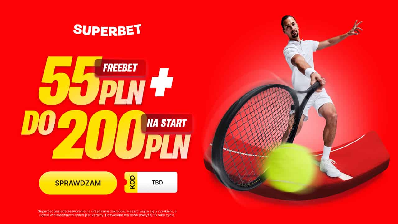 Superbet kod promocyjny TBD -odbierz bonus powitalny