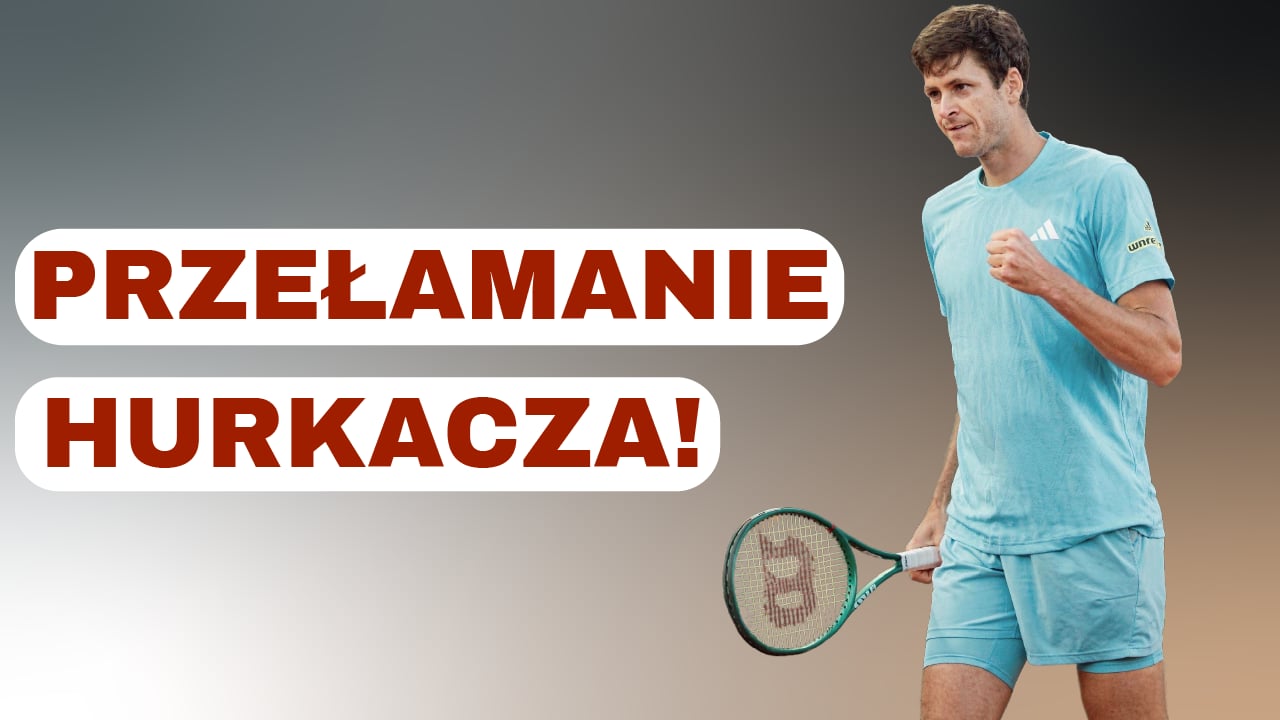 Przełamanie Hurkacza, a Sinner znów liderem! [WIDEO]