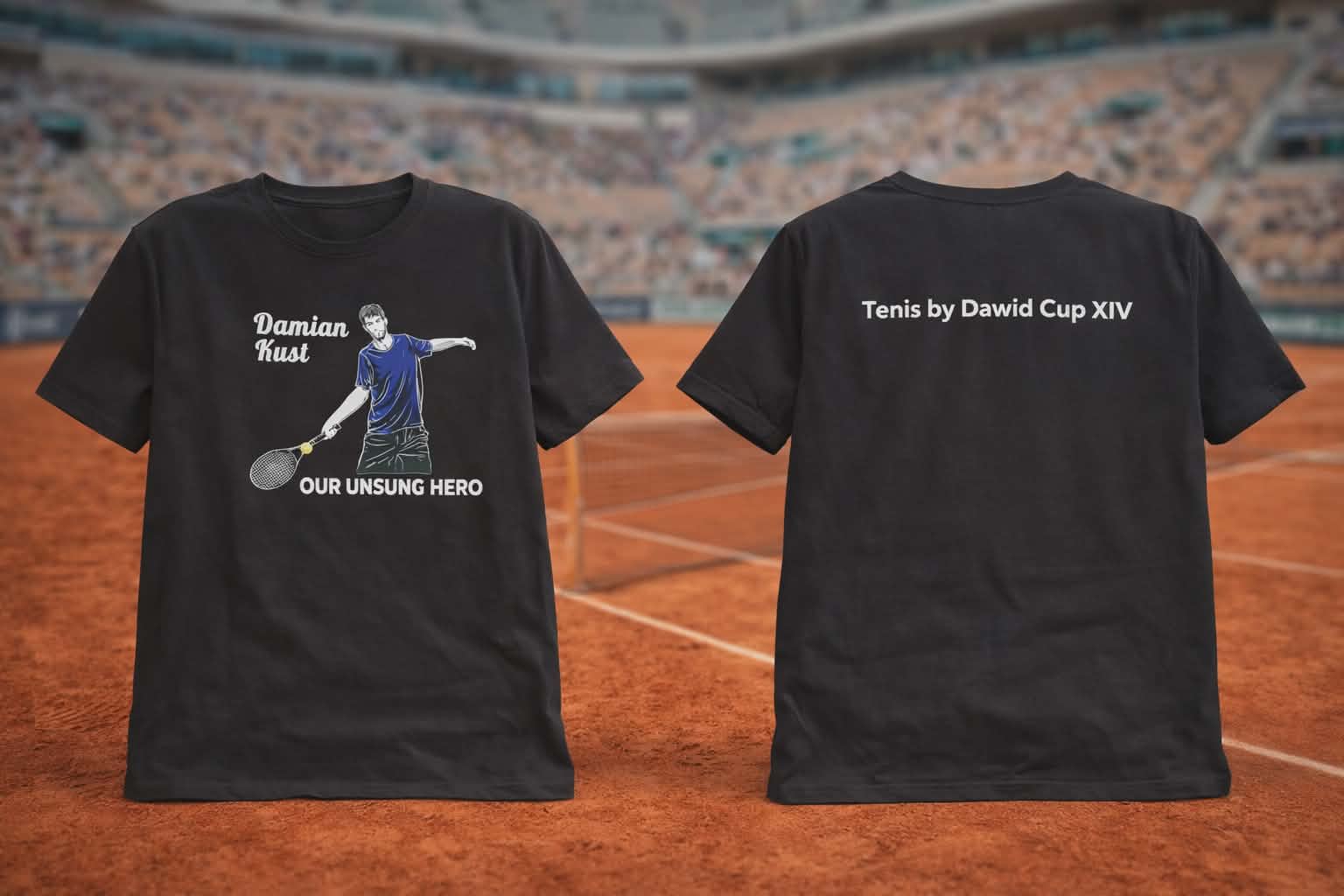 Koszulki okolicznościowe na Tenis by Dawid Cup XIV