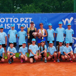 LOTTO PZT Polish Tour. Joelle Lilly Sophie Steur najlepsza w Bolszewie Finalistki gry singlowej turnieju w Bolszewie
