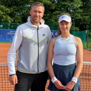LOTTO PZT Polish Tour. Cztery Polki w Bolszewie grają dalej Marcin Domasiewicz i Weronika Ewald