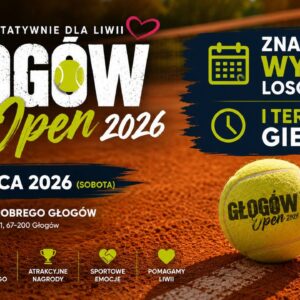 Wyniki losowania i plan gier na Głogów Open 2026! Głogów Open - terminarz