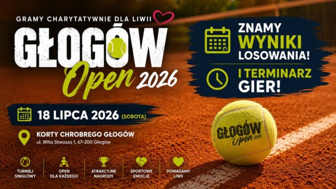 Głogów Open - terminarz