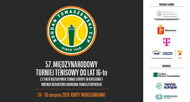 Rusza 57. edycja prestiżowego turnieju Bohdan Tomaszewski Cup