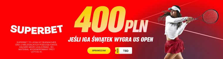 Świątek - kod bonusowy superbet