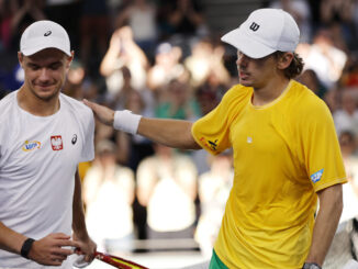 Australia vs Polska podczas Davis Cup