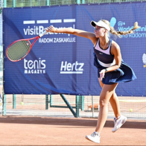 Anna Kmiecik, Zuzanna Bednarz i Sara Husar grają dalej ITF W15 Radom