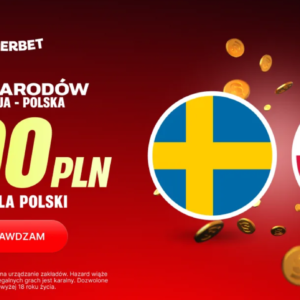 Superbet kod promocyjny TBD - bonus 600 zł za gola Polski ze Szwecją Superbet kod promocyjny Polska-Szwecja