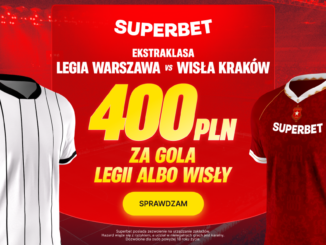 Legia - Wisła promocja kod TBD